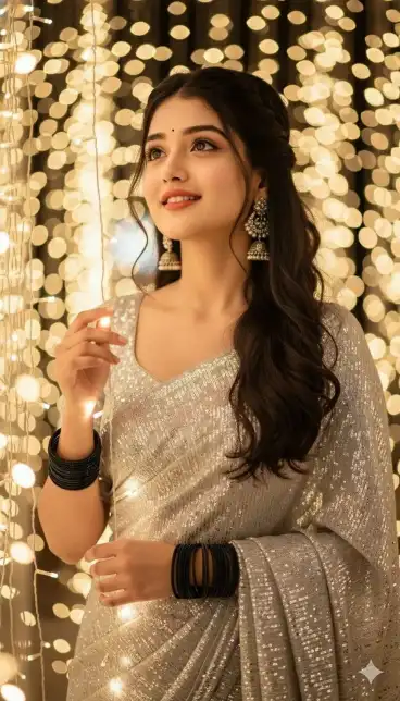 AI photo editing prompt showing cinematic portrait effect created using Gemini or ChatGPT prompt