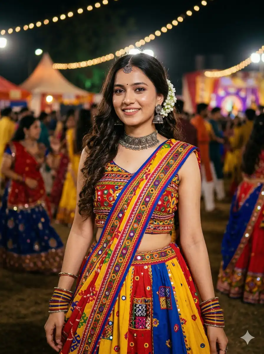 AI photo editing prompt showing cinematic portrait effect created using Gemini or ChatGPT prompt