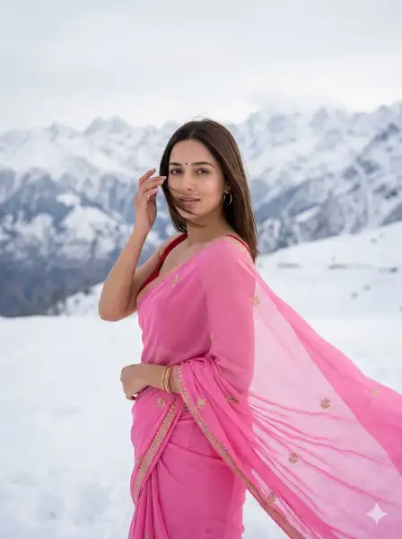 AI photo editing prompt showing cinematic portrait effect created using Gemini or ChatGPT prompt