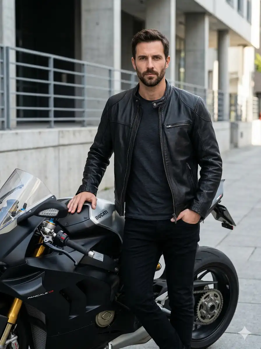 AI photo editing prompt showing cinematic portrait effect created using Gemini or ChatGPT prompt