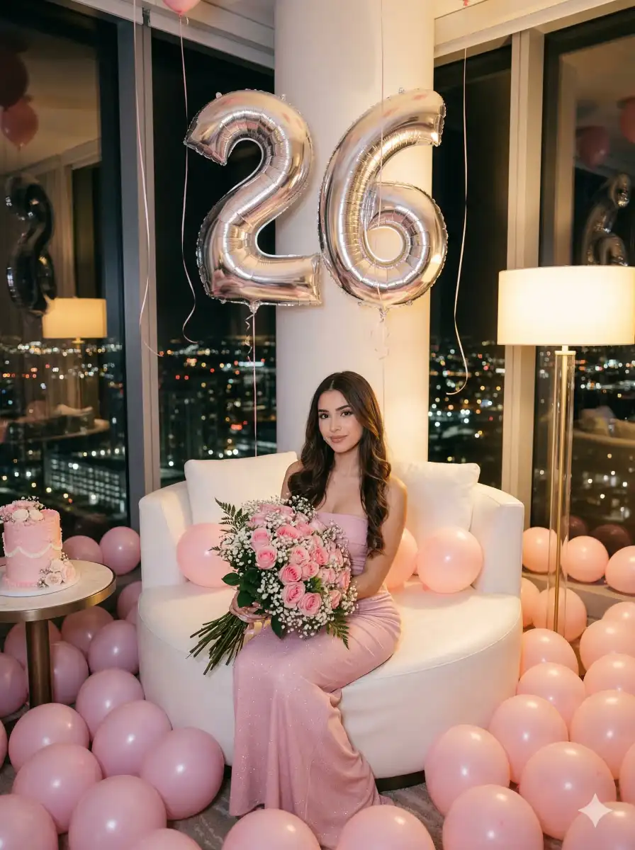 AI photo editing prompt showing cinematic portrait effect created using Gemini or ChatGPT prompt