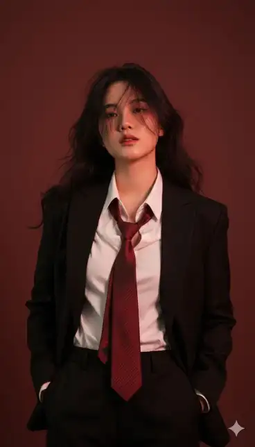 AI photo editing prompt showing cinematic portrait effect created using Gemini or ChatGPT prompt