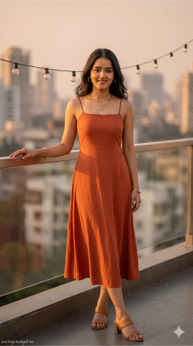 Google Gemini prompts for summer outfit photos by auraprompt.in