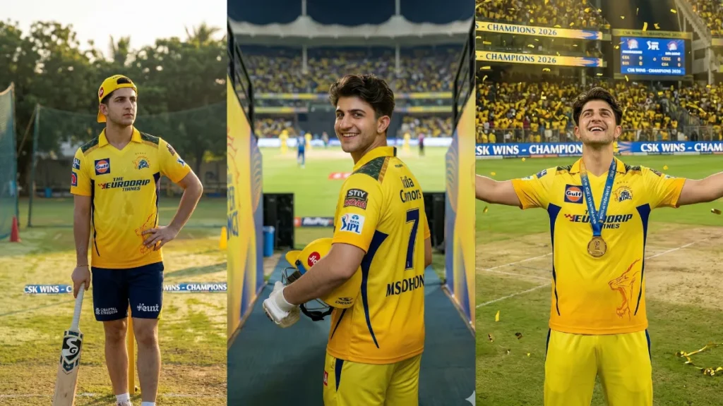 IPL CSK prompts for Gemini AI 2026 ultra realistic Chennai Super Kings photo editing
