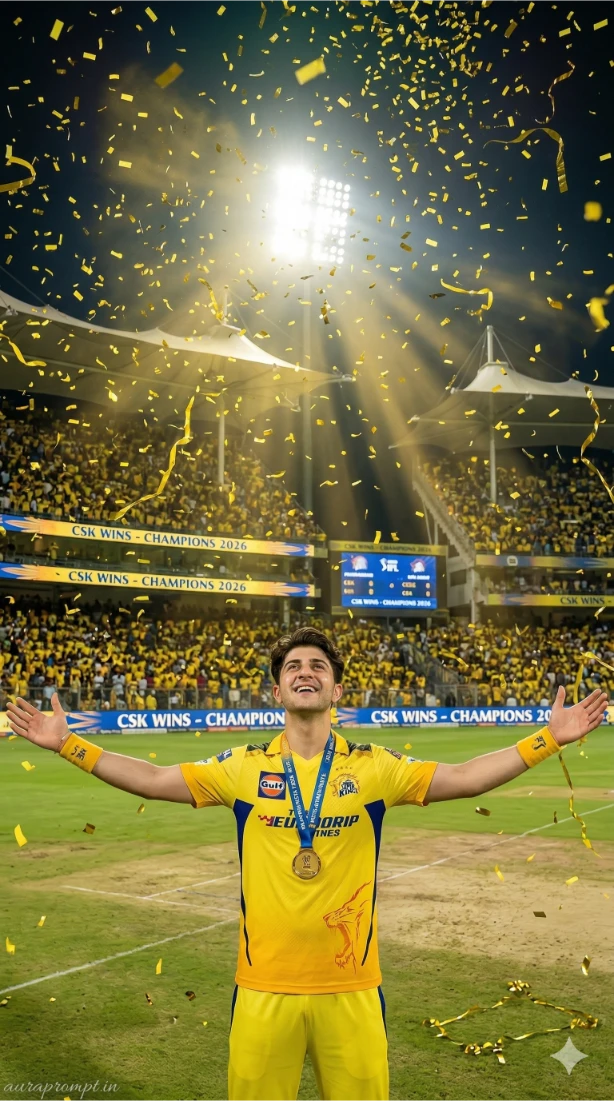 IPL CSK prompts for Gemini AI 2026 ultra realistic Chennai Super Kings photo editing