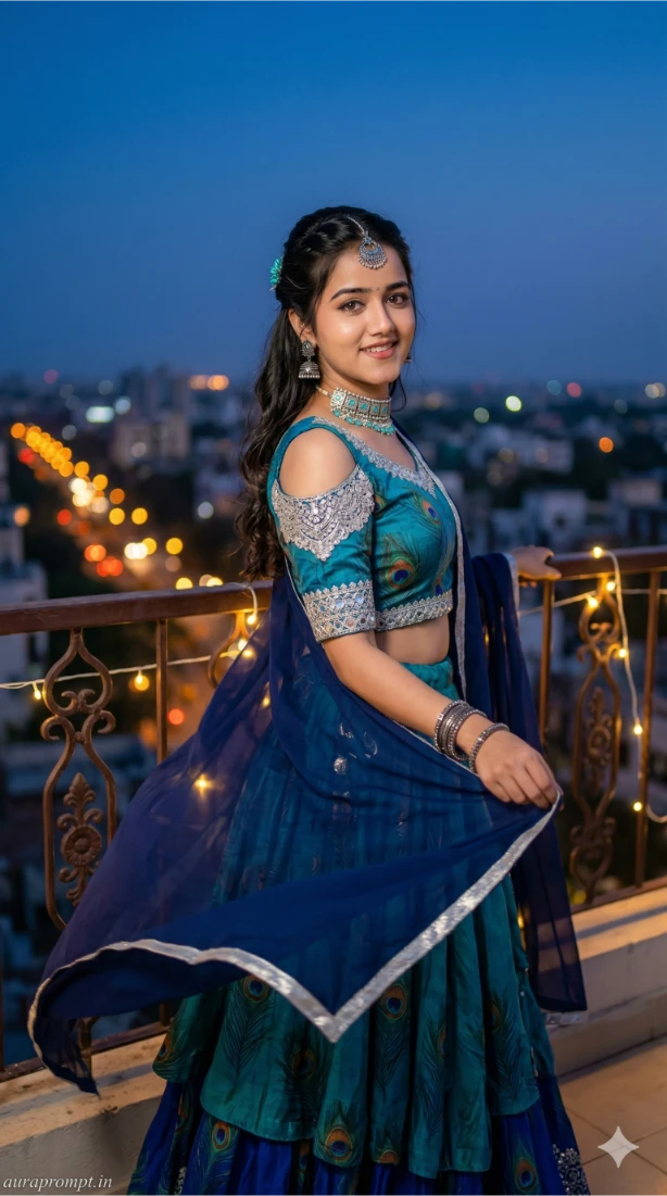 Dandiya And Garba Looks Prompt