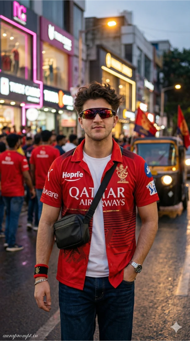 RCB boy photo editing prompts Gemini AI 2026