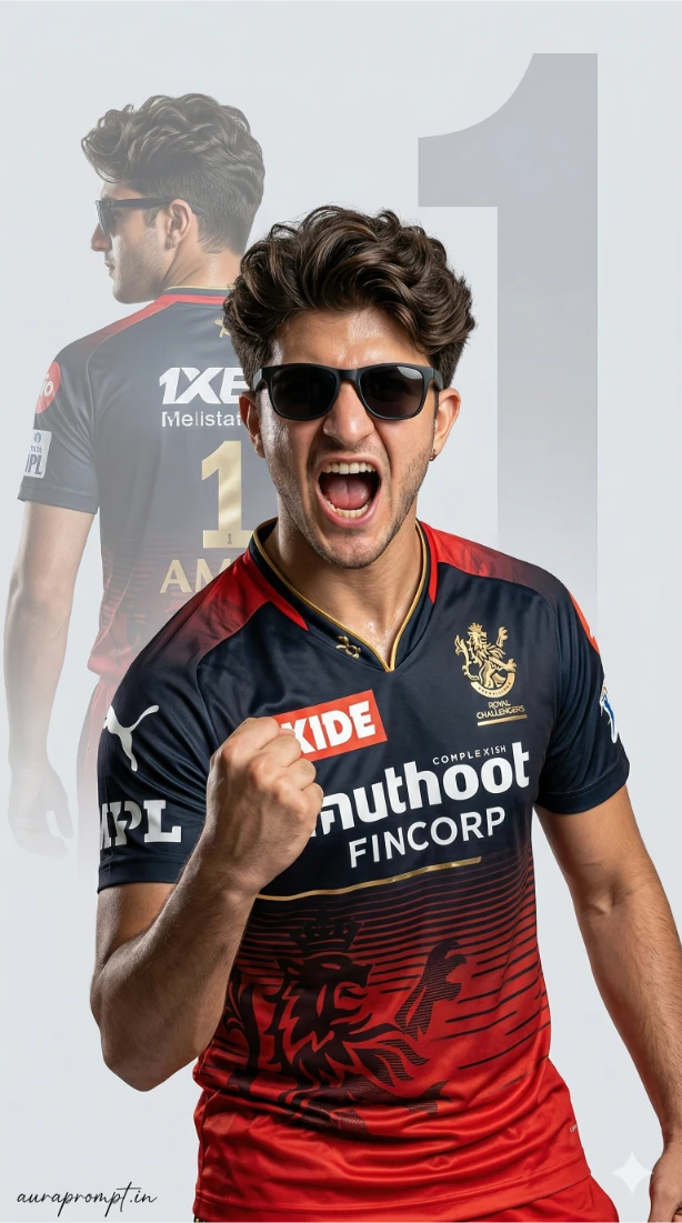 RCB boy photo editing prompts Gemini AI 2026