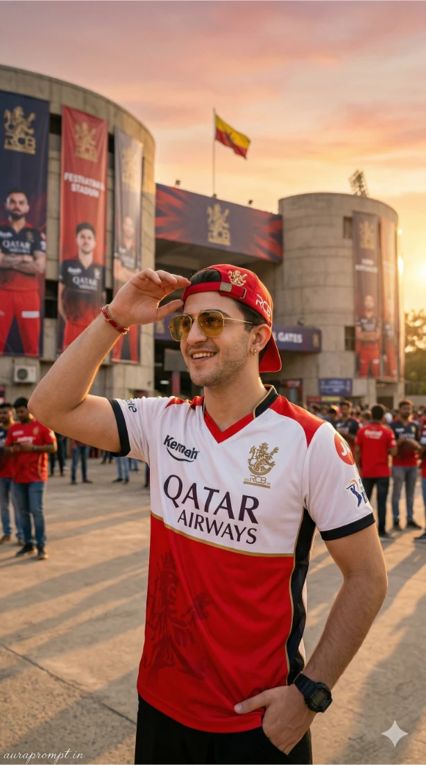 RCB boy photo editing prompts Gemini AI 2026