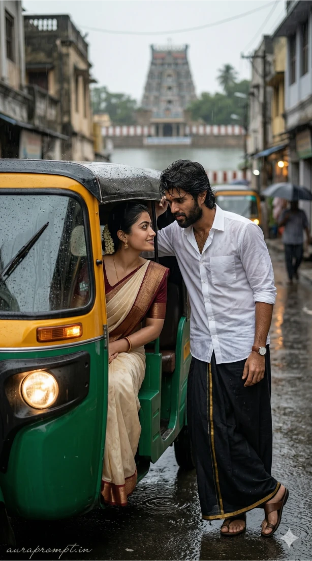 South Indian Couple AI Prompts