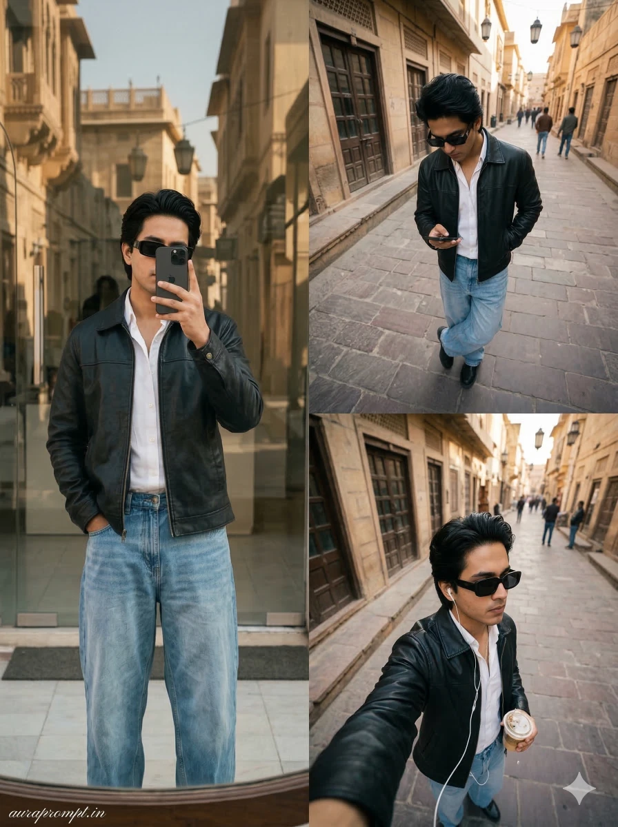 Vintage City Editorial AI Poster Prompt