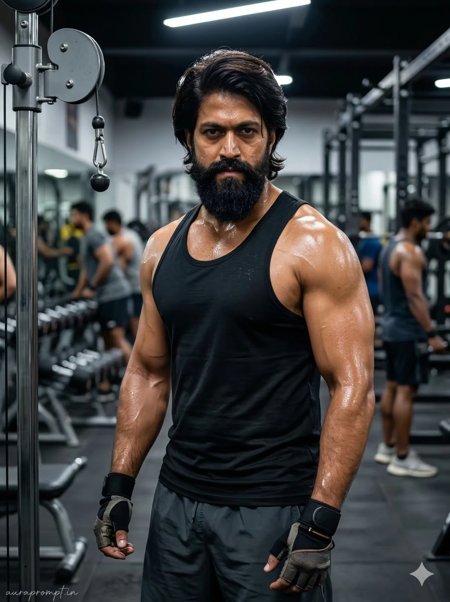 Gym Aesthetic Beast Mode Prompt