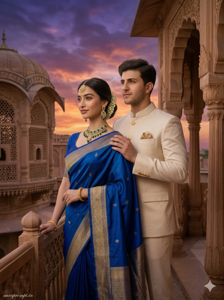 AI Traditional Wedding Couple Poses Prompts ultra-realistic cinematic bride and groom photography 2026