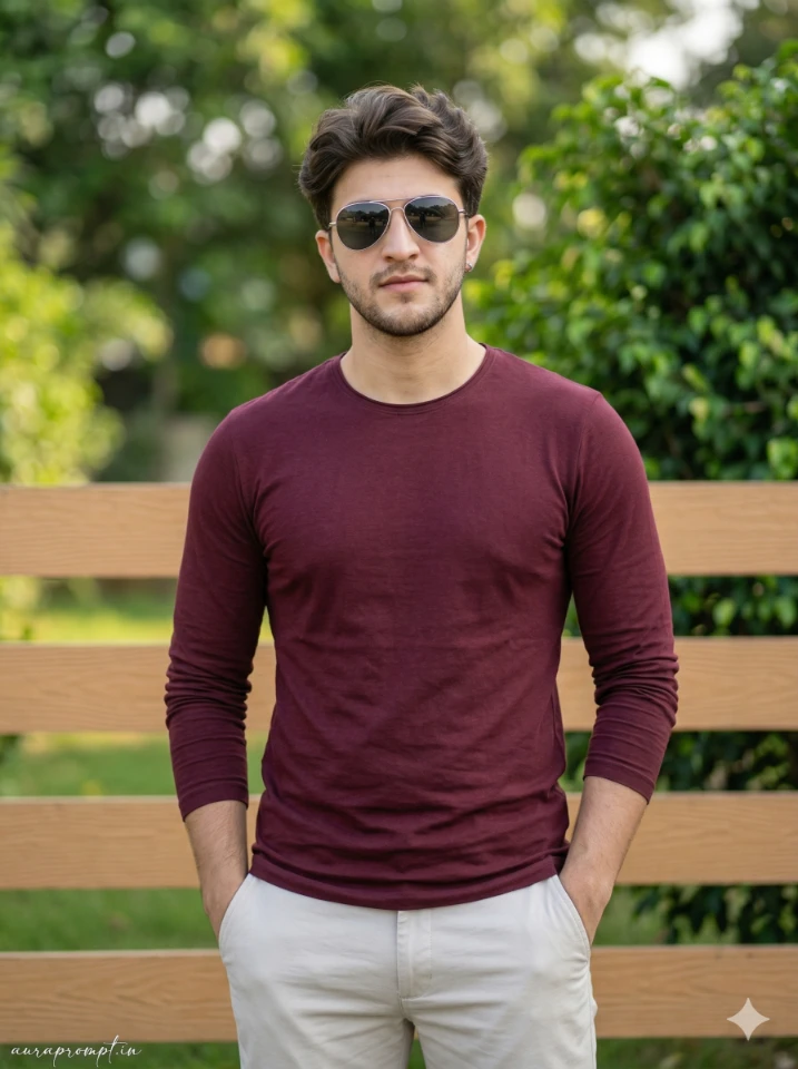 Boy AI Photo Editing Prompts 2026 ultra realistic cinematic stylish Indian male portrait generated with Gemini AI photo editing